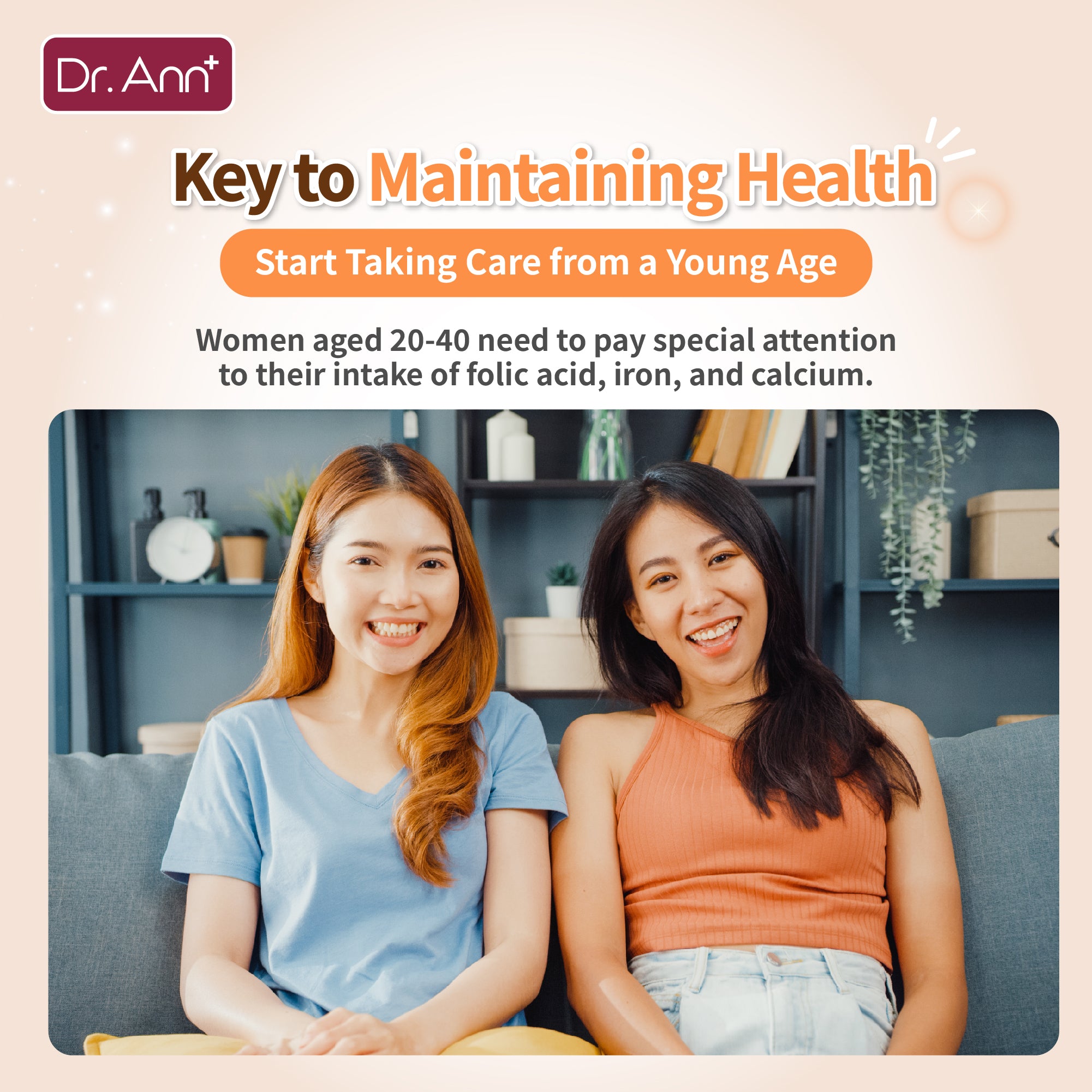 Dr. Ann Folic Acid - 60 Capsules