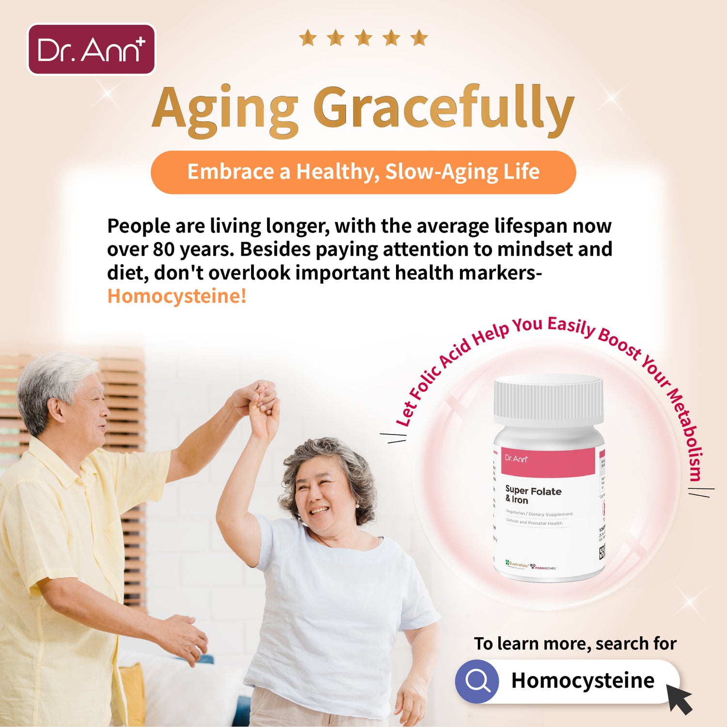 Dr. Ann Folic Acid - 60 Capsules