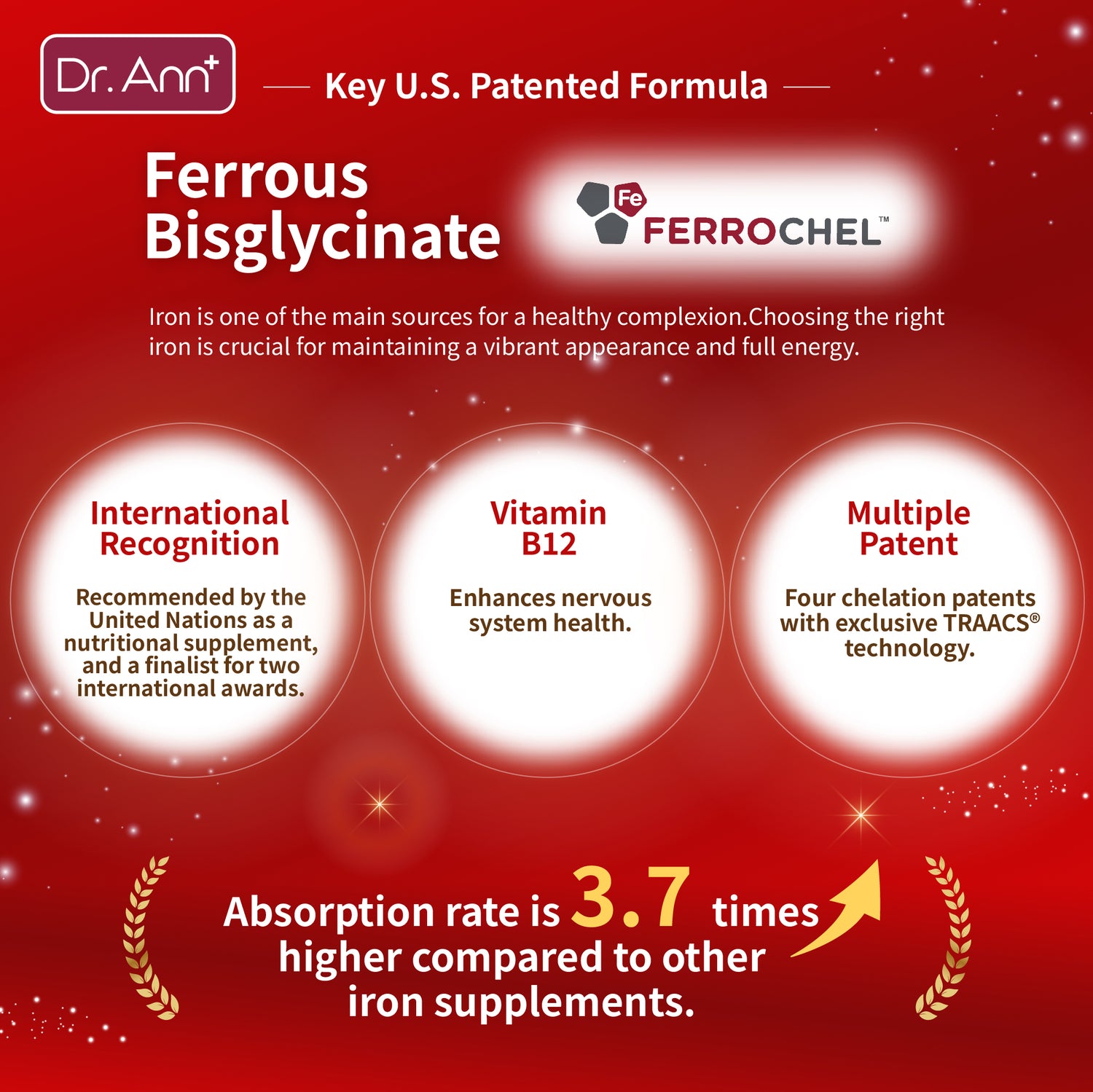 Dr. Ann Folic Acid - 60 Capsules