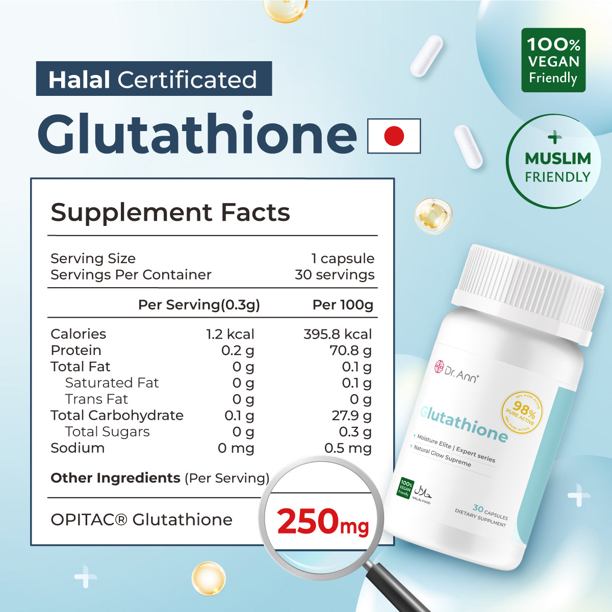 Dr. Ann Glutathione - 30 Capsules