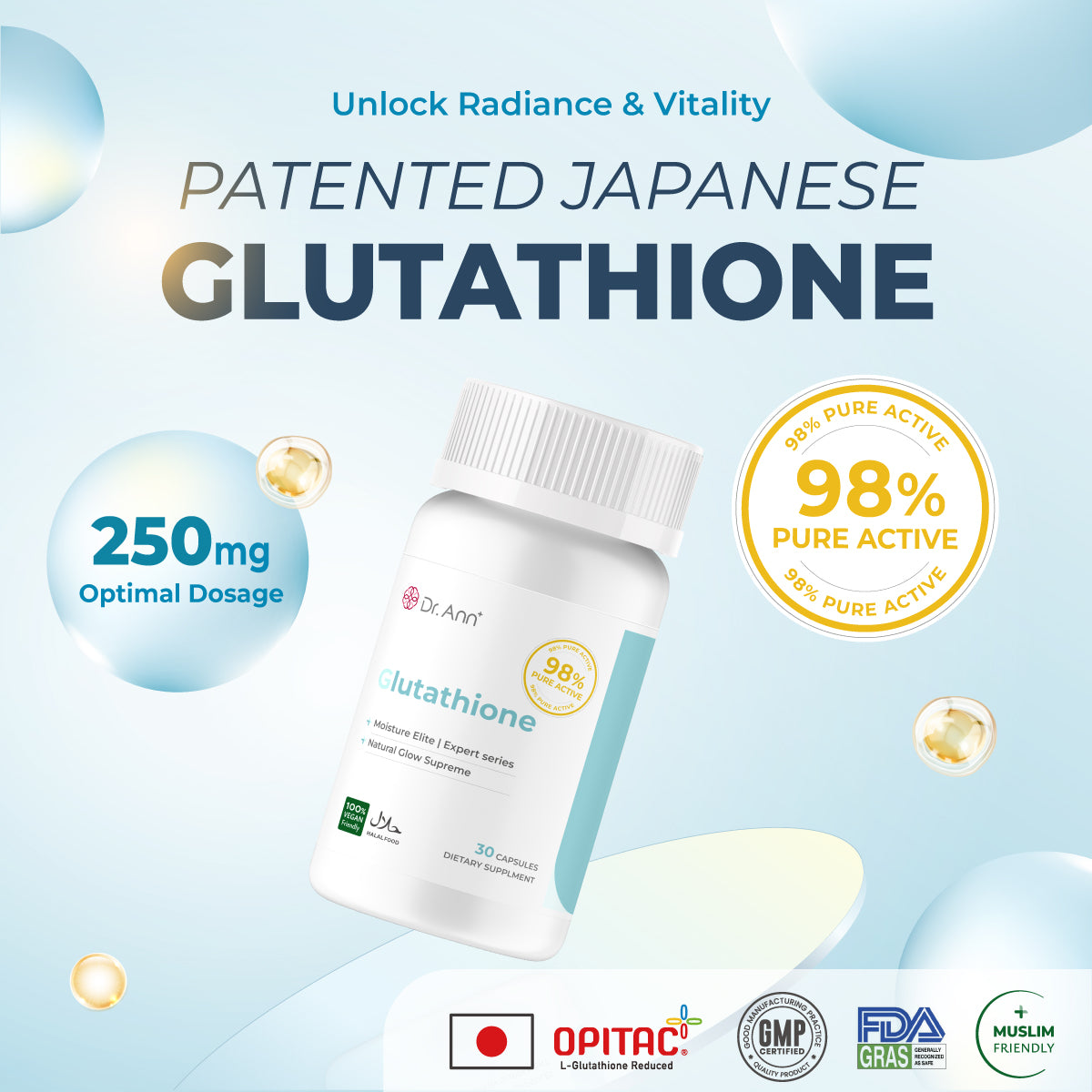 Dr. Ann Glutathione - 30 Capsules