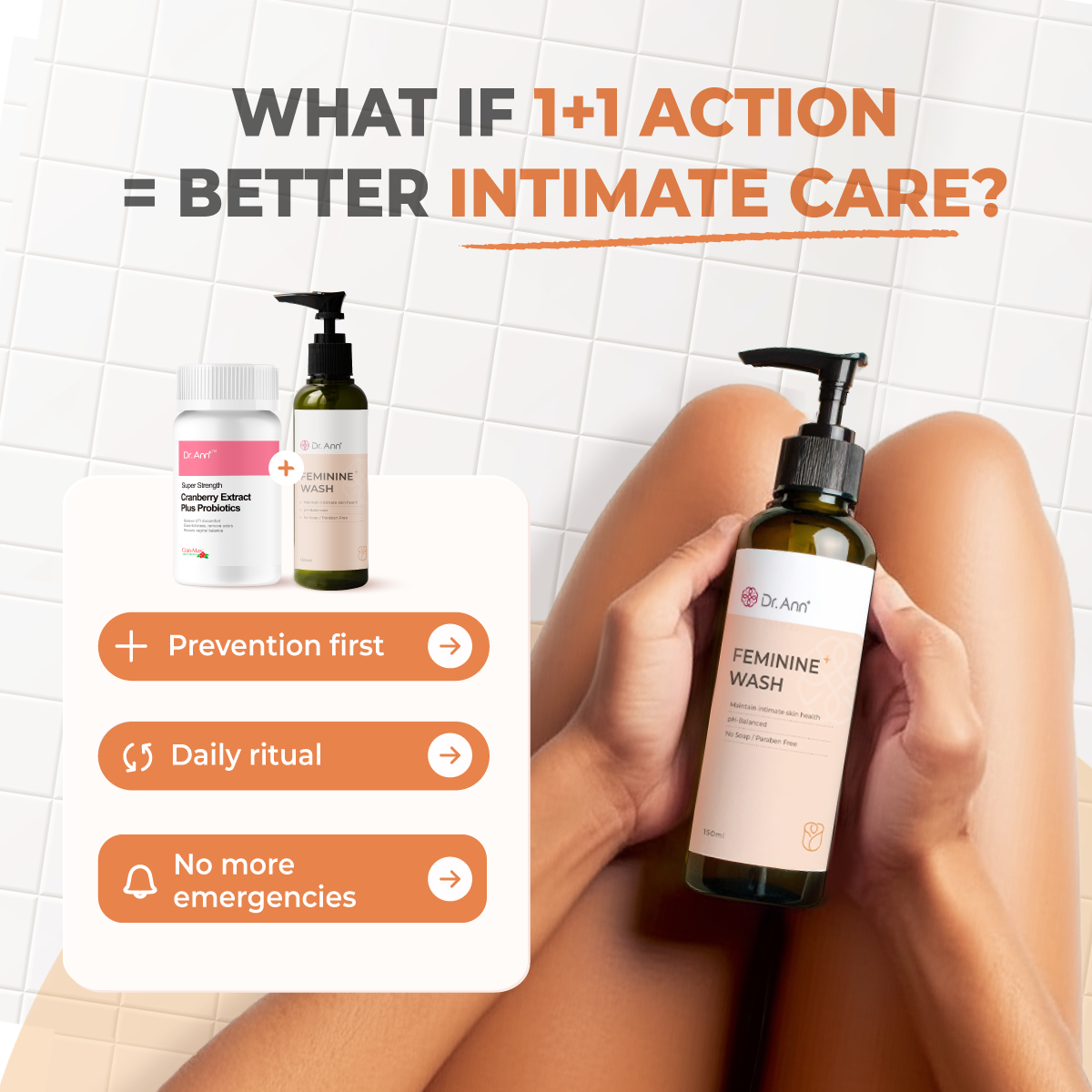 Dr. Ann Feminine Wash - 150ml