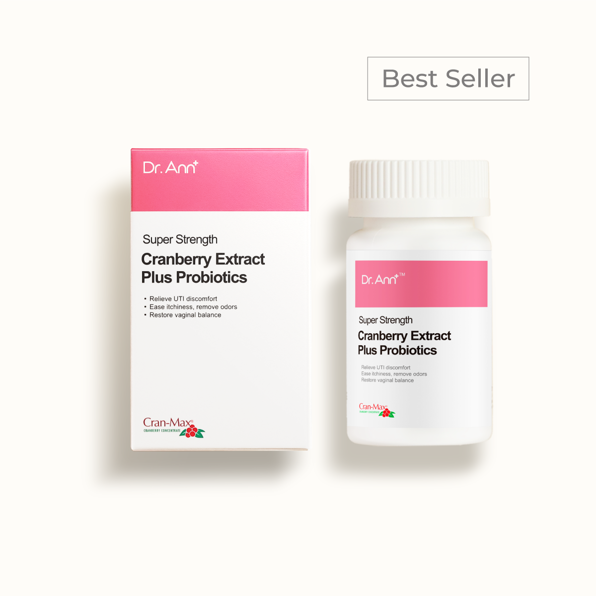 Dr. Ann Cranberry Probiotics - 30 Capsules