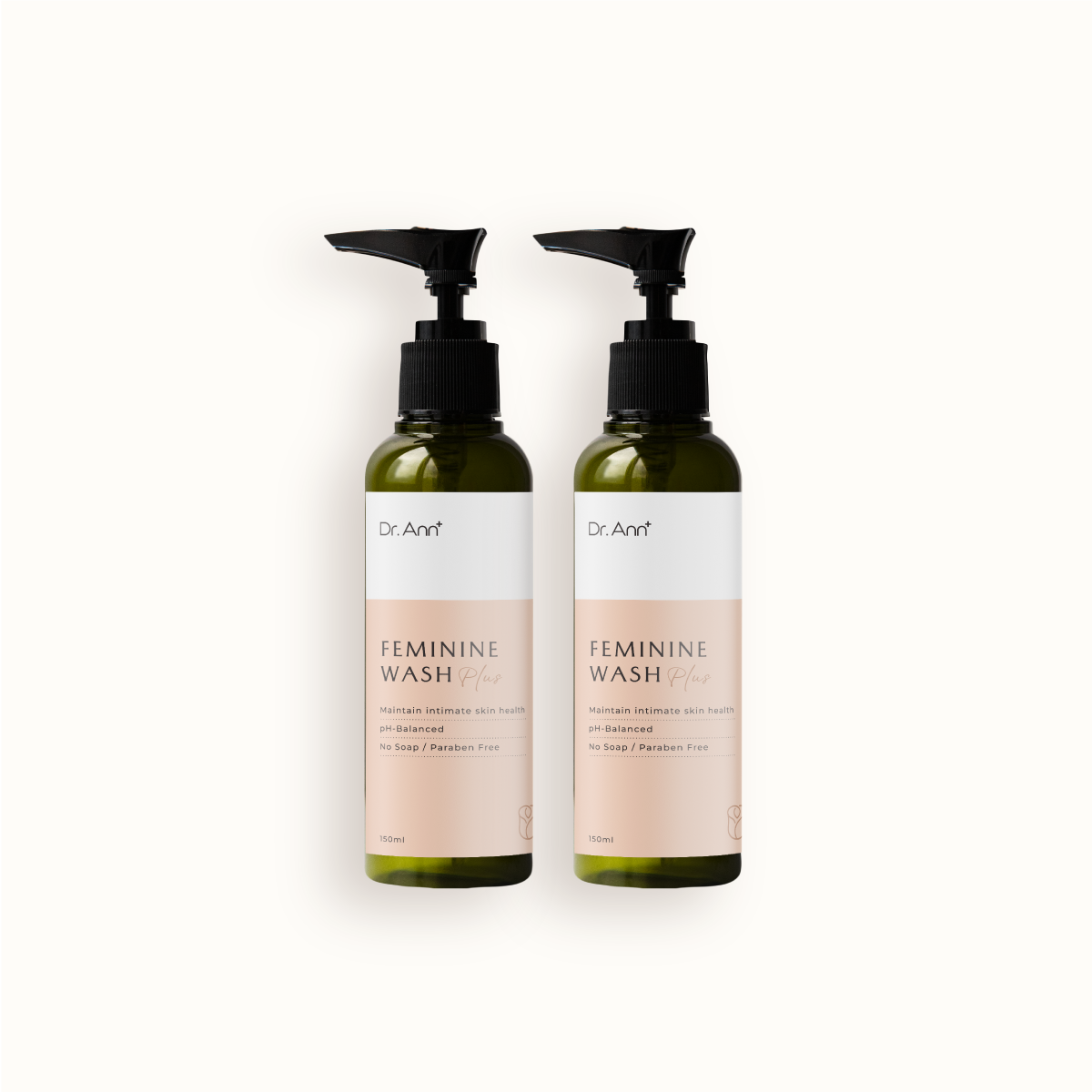 Dr. Ann Feminine Wash - 150ml × 2