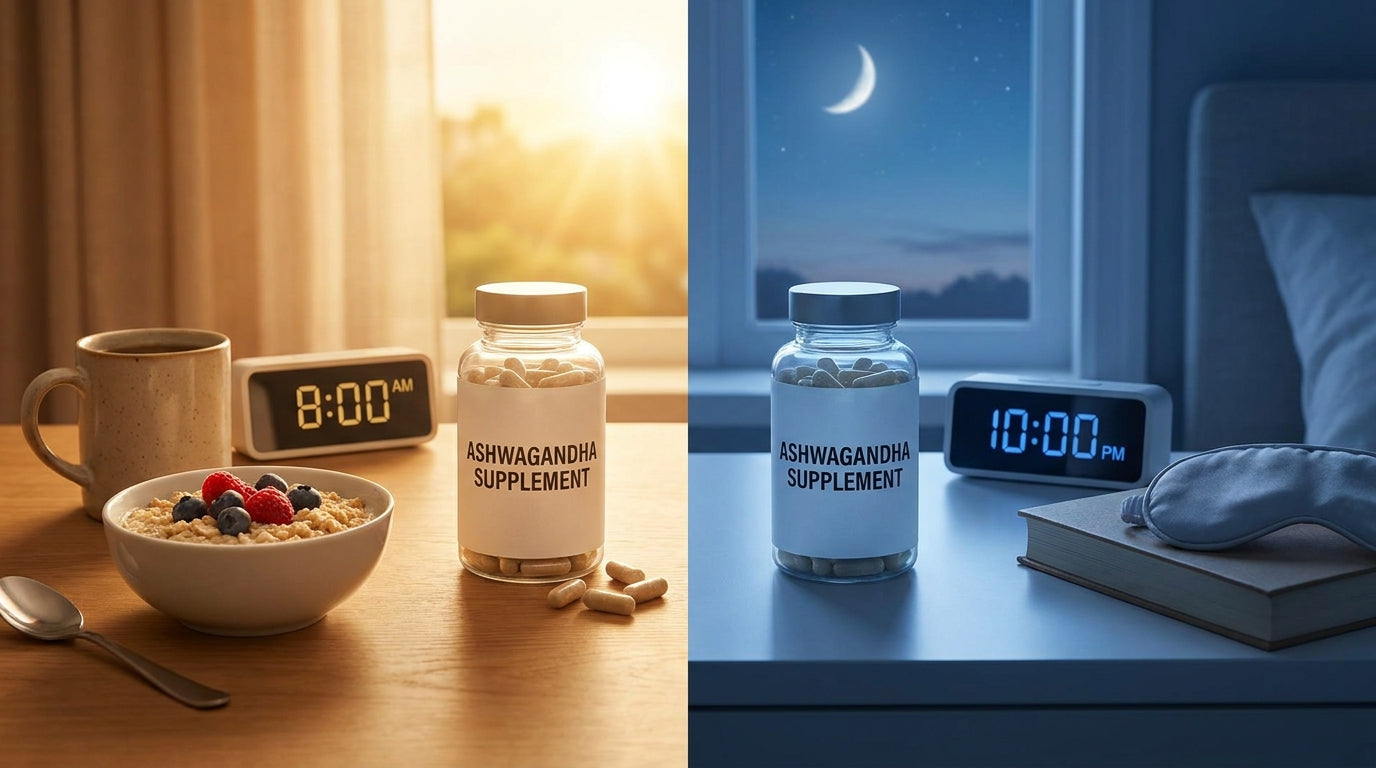 Ashwagandha Morning or Night? With Food or Empty Stomach? (Malaysia Readers)
