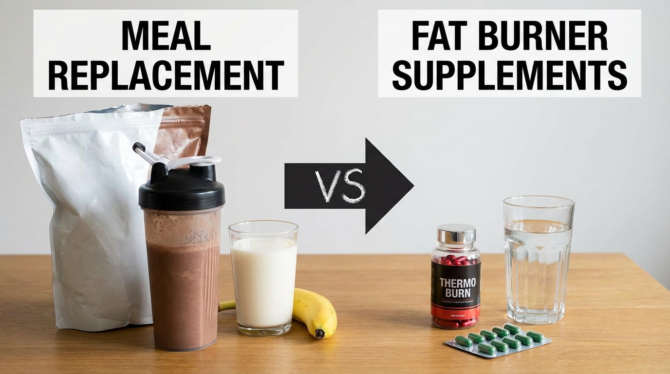 Meal Replacement vs. Fat Burner: Which One Do You Need?