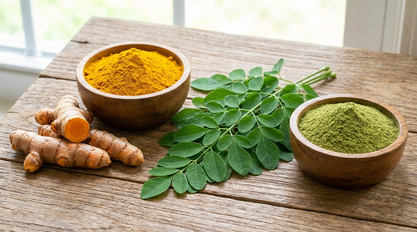 Why Turmeric & Moringa Are The Best Natural Fat Burners (Science Explained)