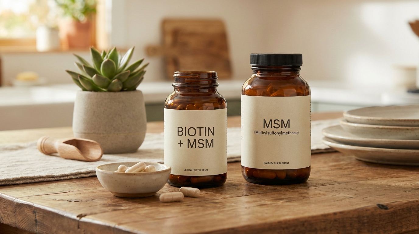 What Is Biotin + MSM? Why They're Commonly Paired for Hair Support (Malaysia Readers)