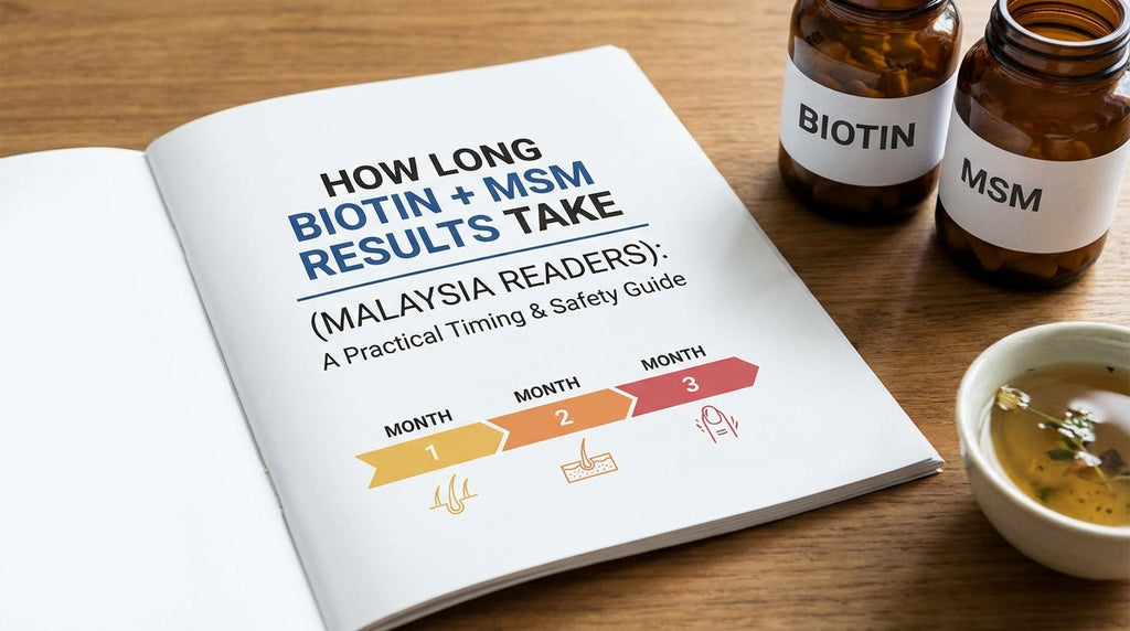 How Long Biotin + MSM Results Take (Malaysia Readers): A Practical Timing & Safety Guide