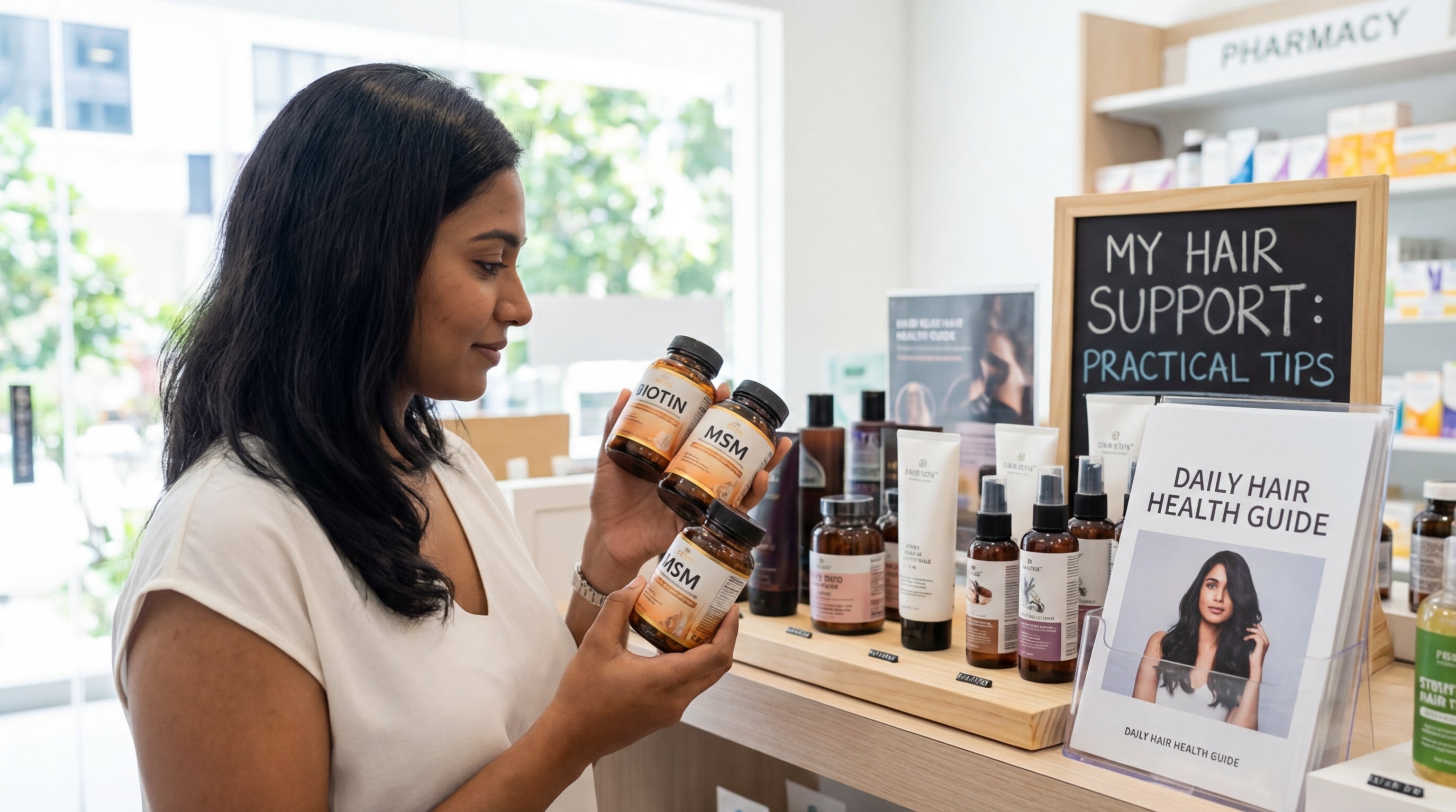 Biotin + MSM Hair Support in Malaysia: A Practical Guide for Everyday Hair Health