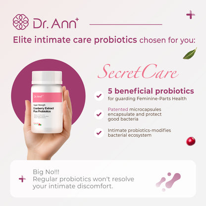 Dr. Ann Cranberry Probiotics - 30 Capsules