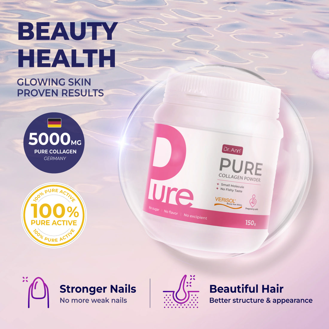 Dr. Ann Pure Collagen - 150g Powder
