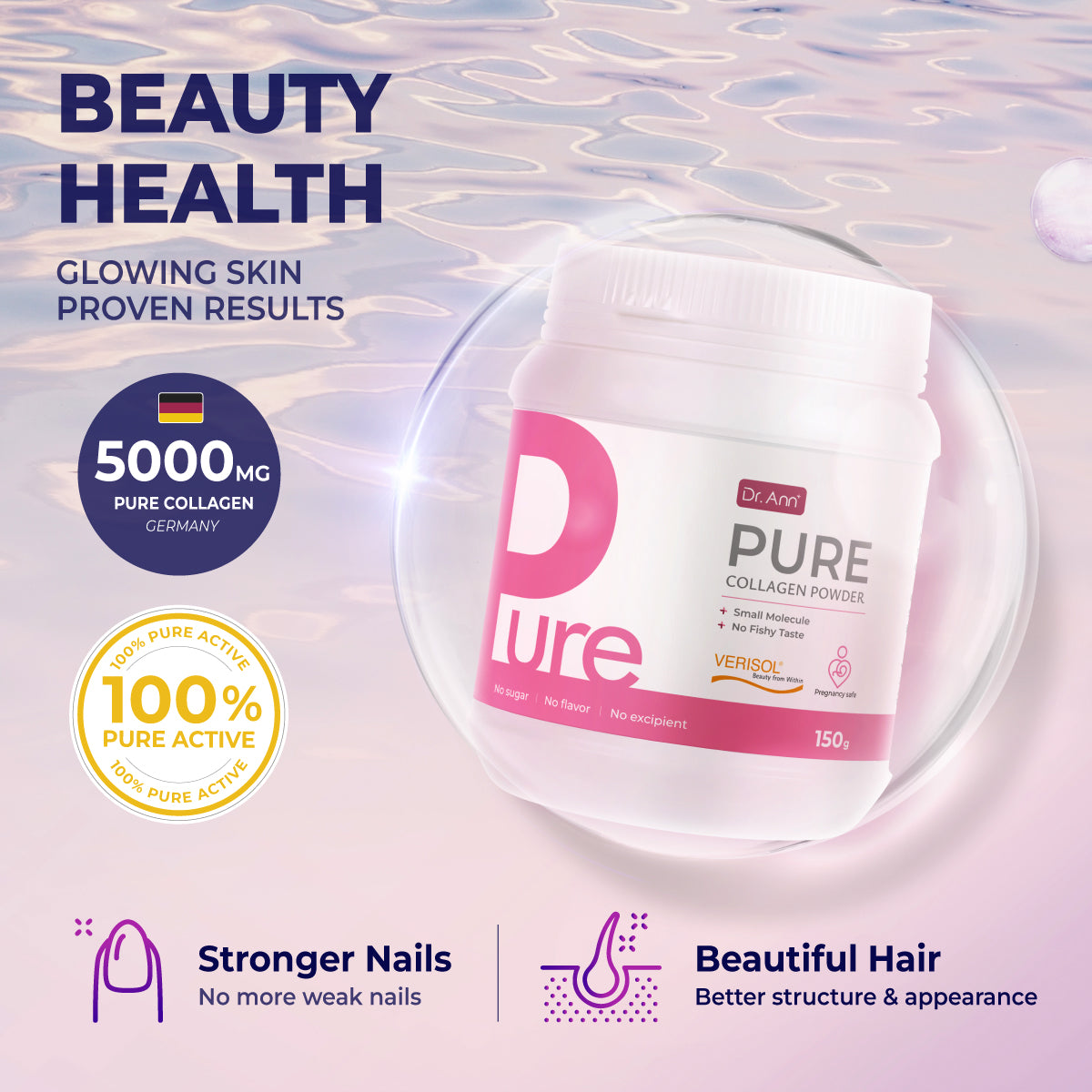 Dr. Ann Pure Collagen - 150g Powder