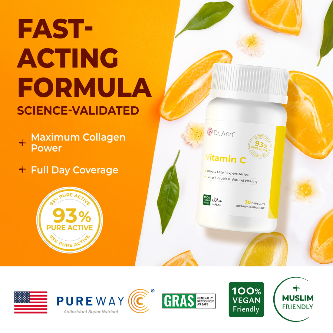 Dr. Ann Vitamin C - 30 Capsules