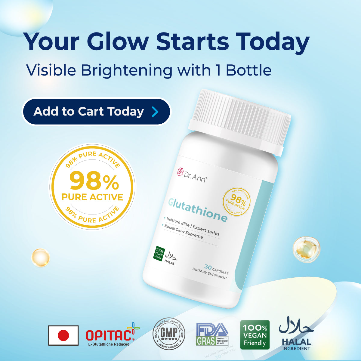 Dr. Ann Glutathione - 30 Capsules