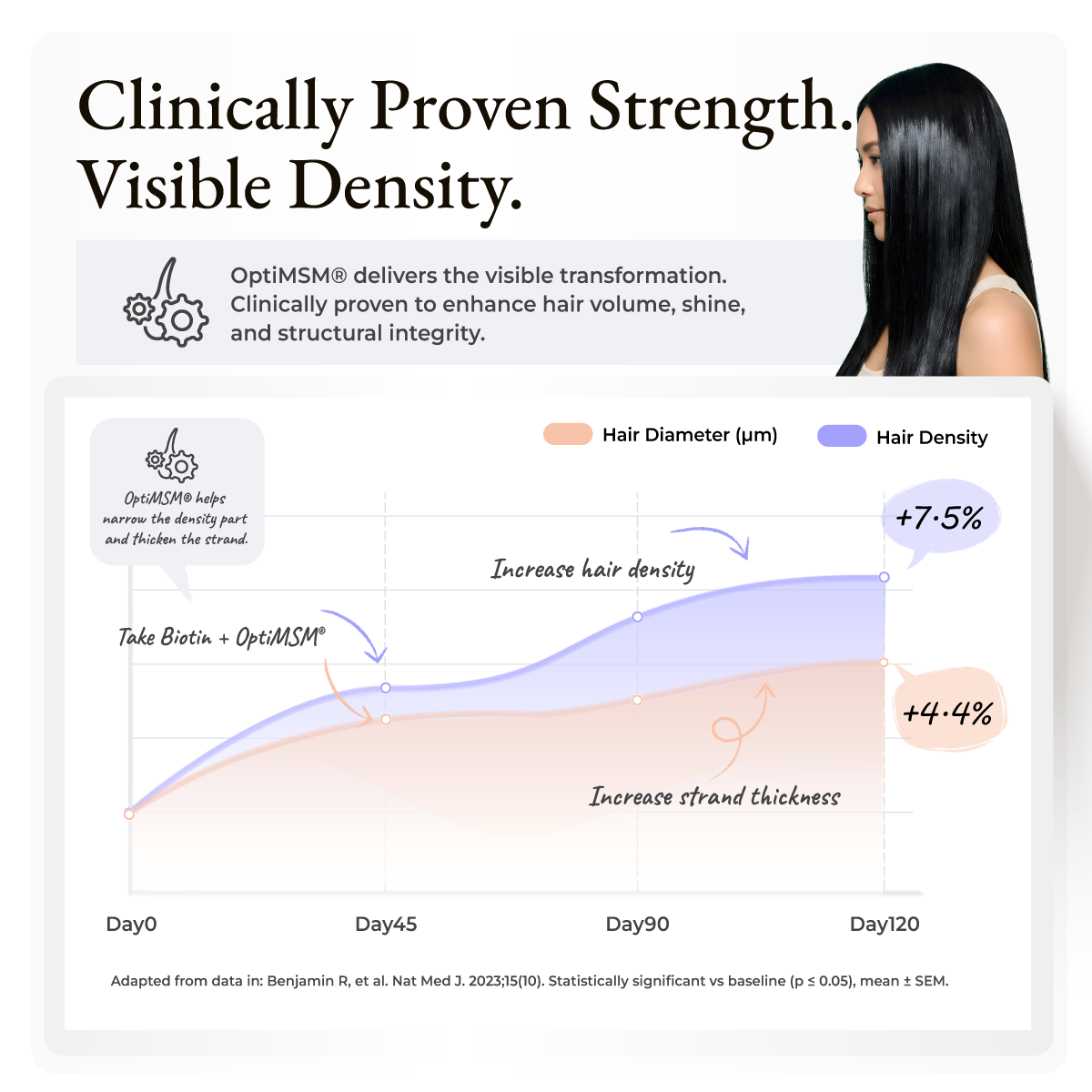 Dr Ann Biotin + OptiMSM® (Hair Architect Formula)