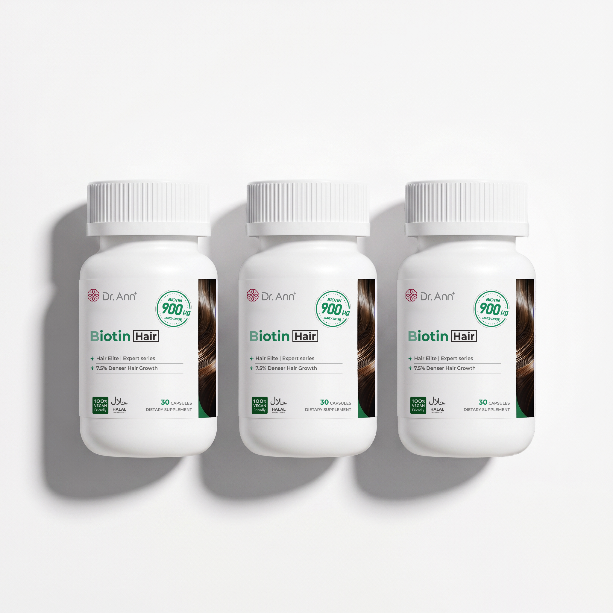 Biotin + OptiMSM® — Hair Growth &amp; Strength (30 Capsules)