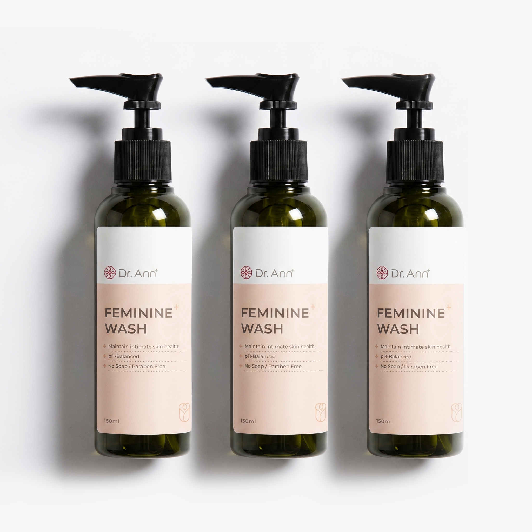 Feminine Wash (Rose) — Gentle pH-Balanced Cleanser (150ml)
