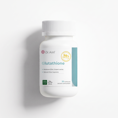 Glutathione — Skin Brightening Support, 98% Purity (30 Capsules)