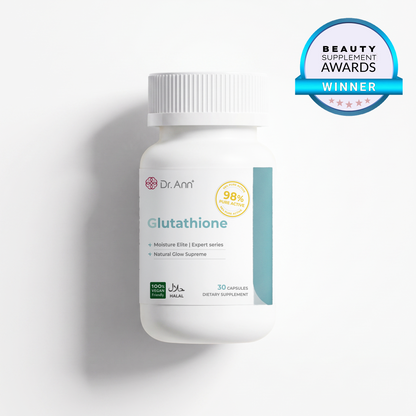 Glutathione — Skin Brightening Support, 98% Purity (30 Capsules)